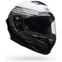 Integralhjälm Race Star Dlx Flex Dash Glans Vit/svart BELL