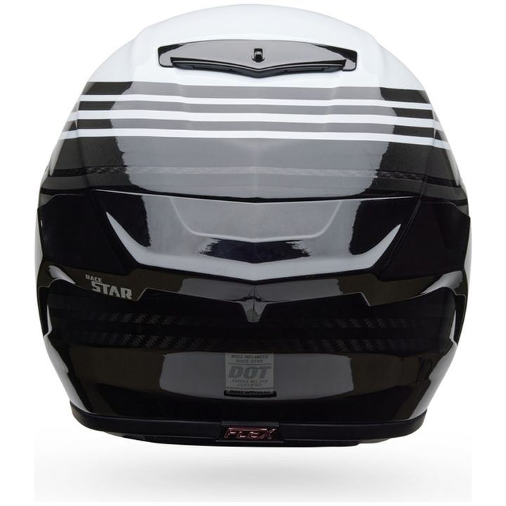 Integralhjälm Race Star Dlx Flex Dash Glans Vit/svart BELL s – bild 4