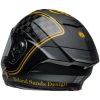 Integralhjälm Race Star Dlx Flex Rsd Player Matt Glans Svart/guld BELL s – miniatyr 5