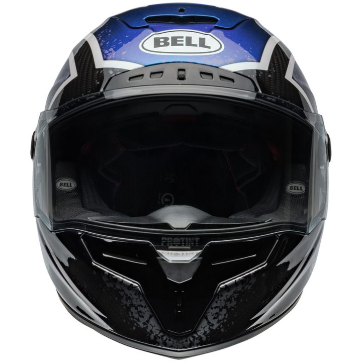 Integralhjälm Race Star Dlx Flex Xenon Glans Orion Svart/blå BELL s – bild 3
