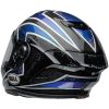 Integralhjälm Race Star Dlx Flex Xenon Glans Orion Svart/blå BELL s – miniatyr 4