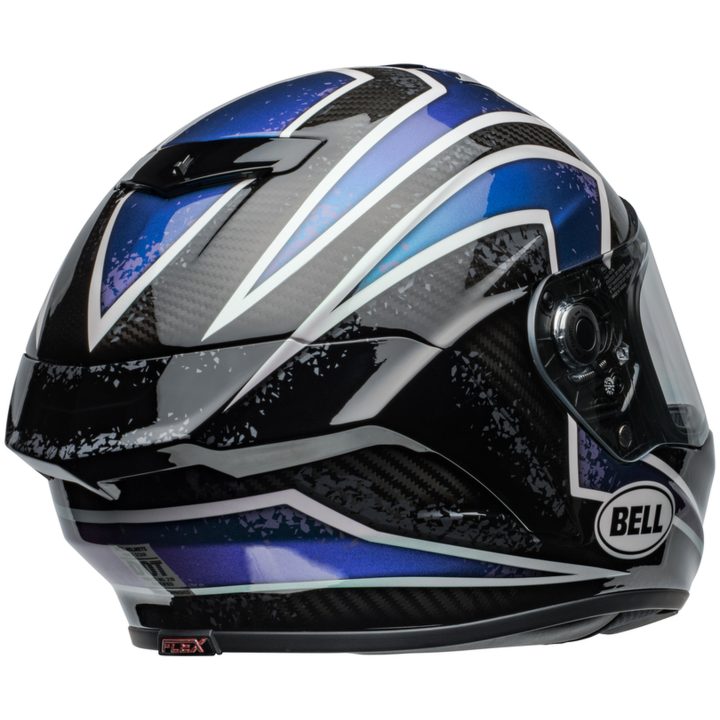 Integralhjälm Race Star Dlx Flex Xenon Glans Orion Svart/blå BELL s – bild 5