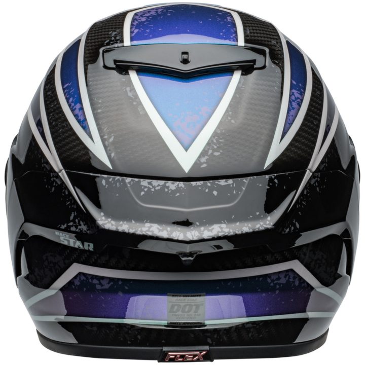Integralhjälm Race Star Dlx Flex Xenon Glans Orion Svart/blå BELL s – bild 6