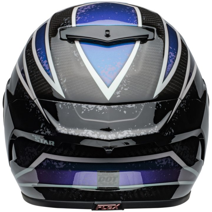 Integralhjälm Race Star Dlx Flex Xenon Glans Orion Svart/blå BELL s – bild 7