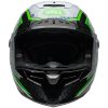 Integralhjälm Race Star Dlx Flex Xenon Glans Svart/kryptonite Grön BELL s – miniatyr 3