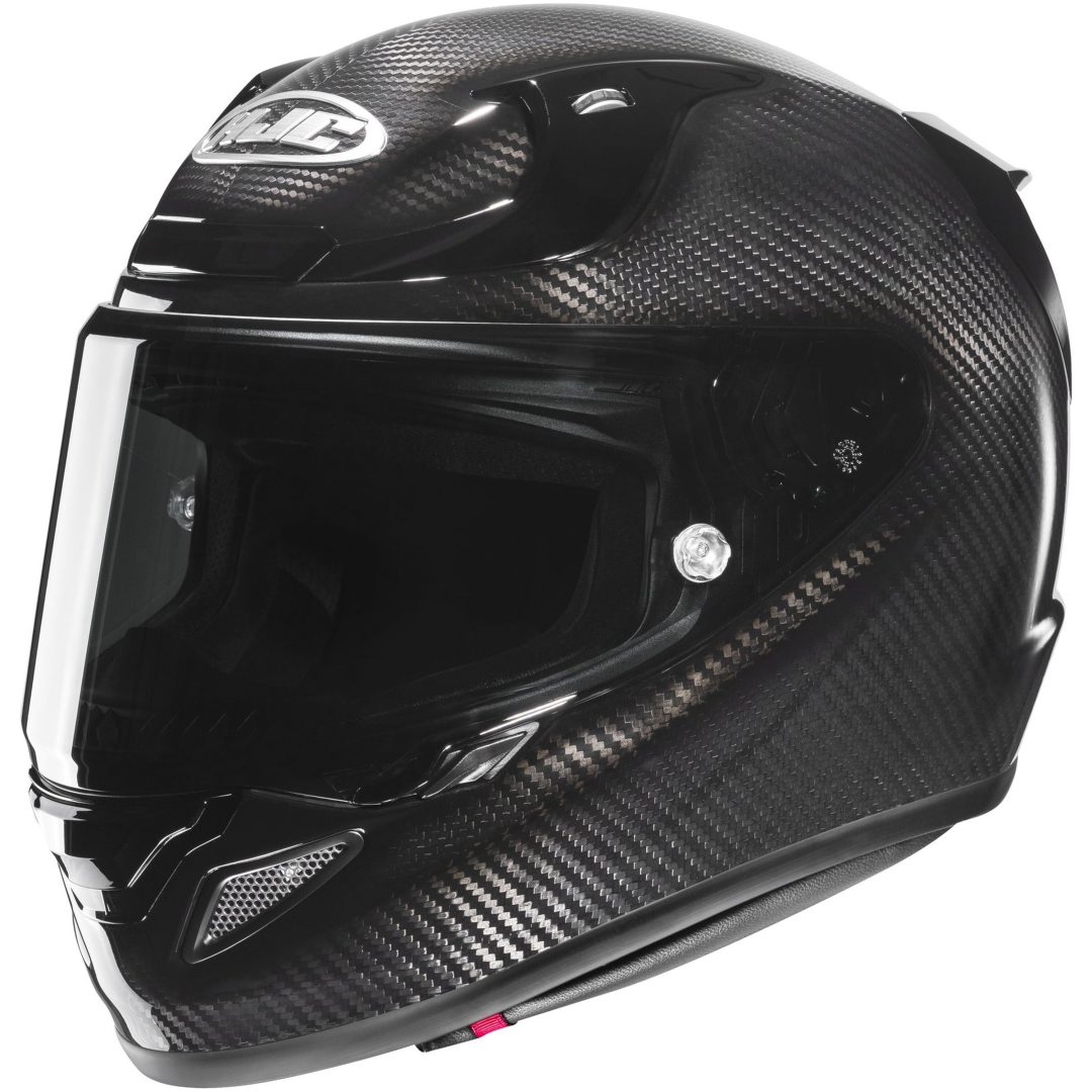 Integralhjälm RPHA 12 Carbon Solid HJC XS – bild 2