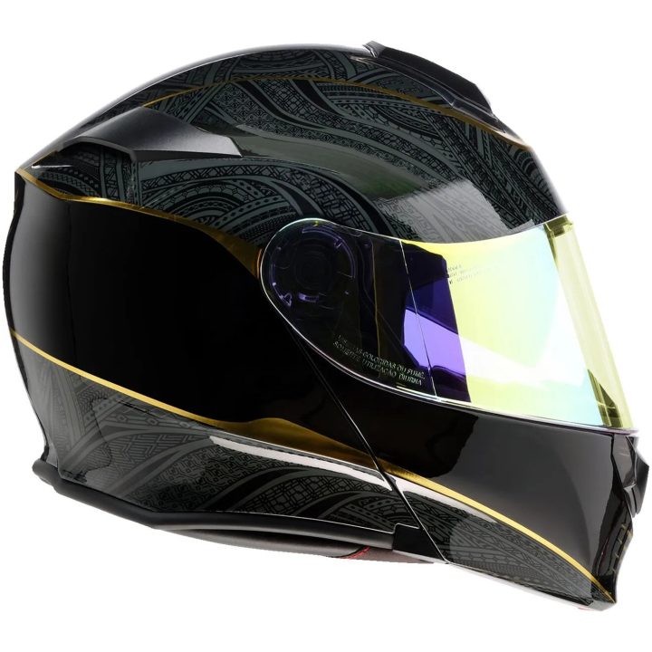 Integralhjälm Solaris 2.0 Notorious Svart/guld Z1R Small – bild 4