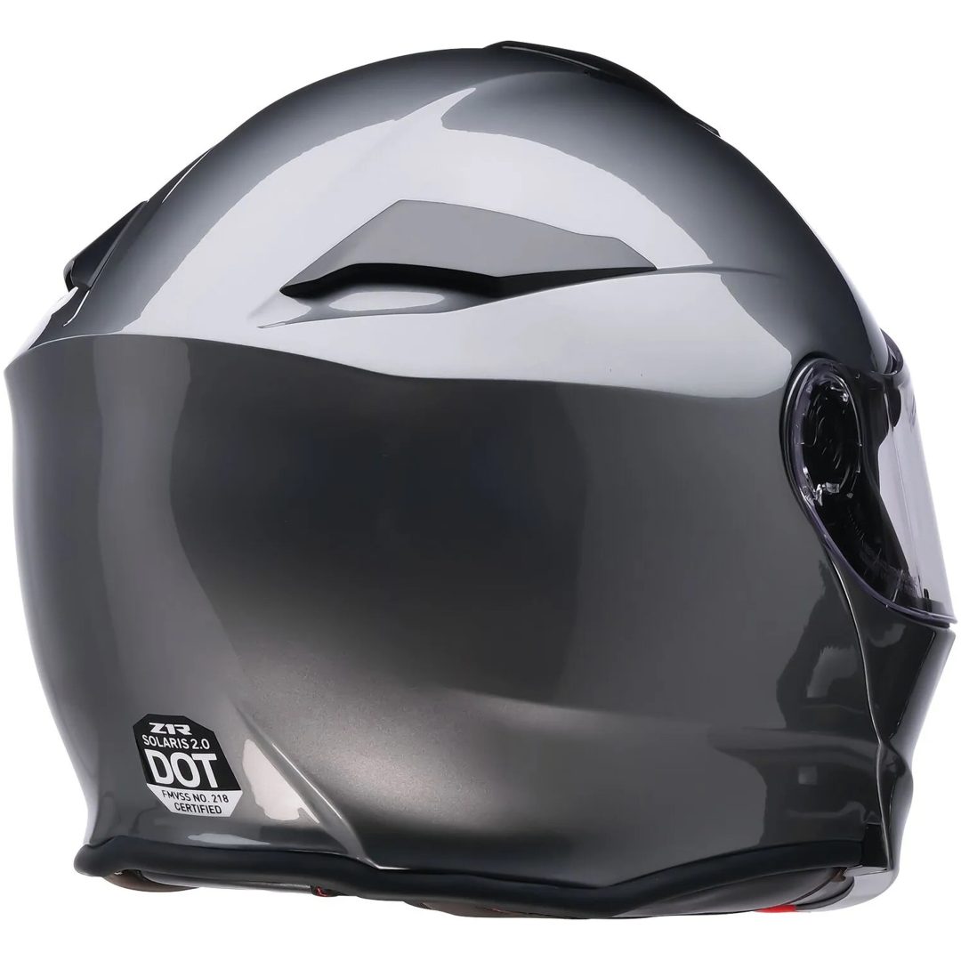 Integralhjälm Solaris 2.0 Silver Z1R XL – bild 4