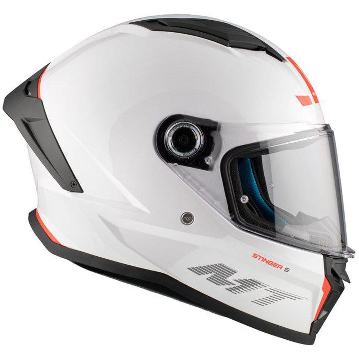 Integralhjälm Stinger 2 Pärlvit MT XS – bild 5