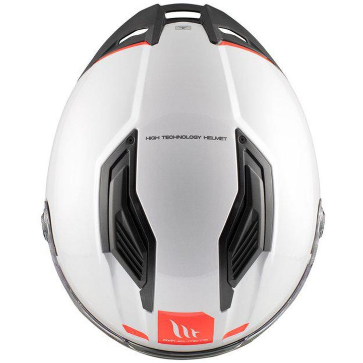 Integralhjälm Stinger 2 Pärlvit MT XS – bild 9