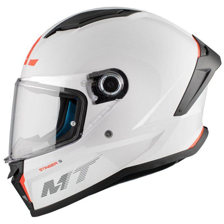 Integralhjälm Stinger 2 Pärlvit MT XS – bild 2