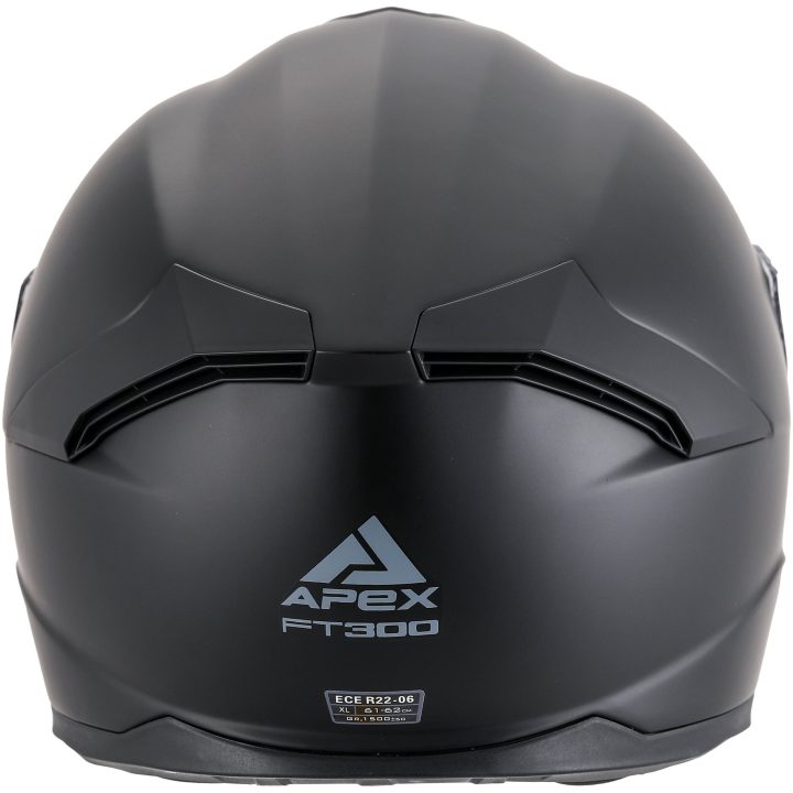 Integralhjälm Svart Matt APEX M – bild 2