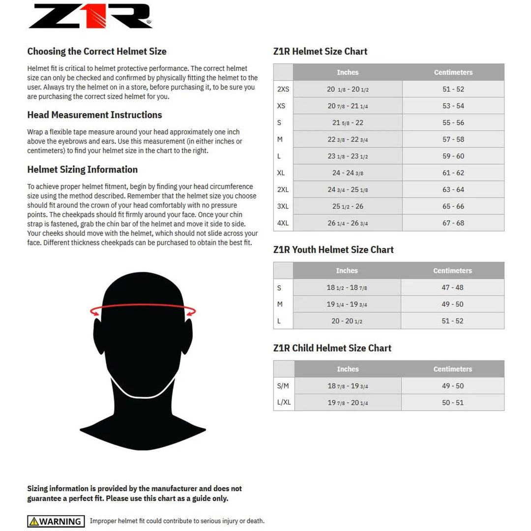 Integralhjälm Talon Solid Vit Z1R – bild 2