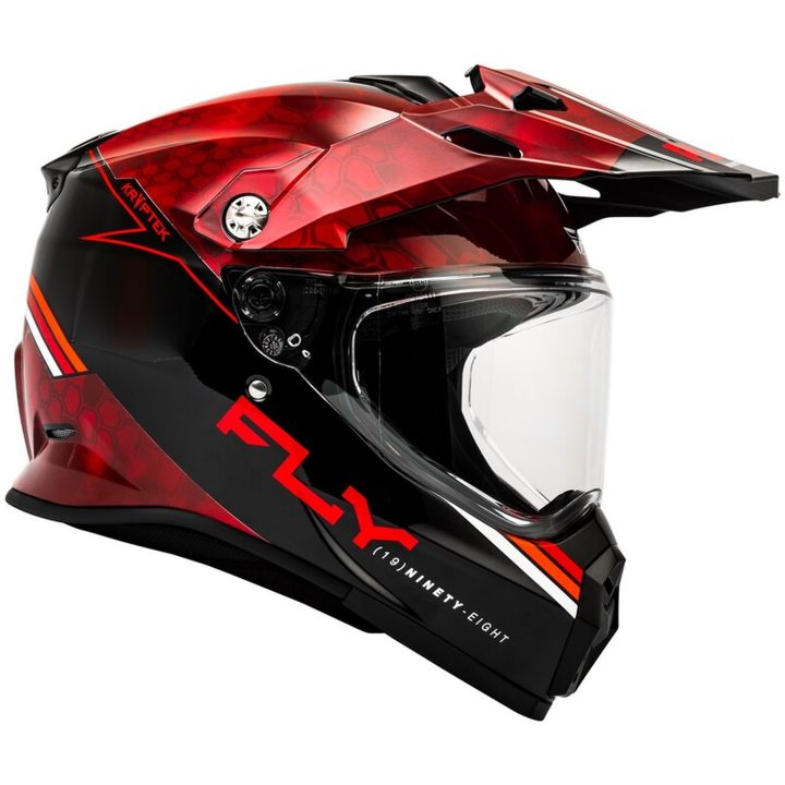 Integralhjälm Trekker Krypyek Conceal Röd/svart FLY RACING s – bild 5