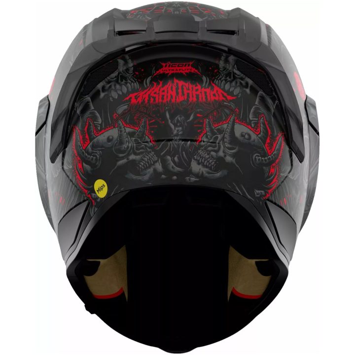 Integralhjälm Ultraflite Misanthrope MIPS Svart Matt ICON XS – bild 3