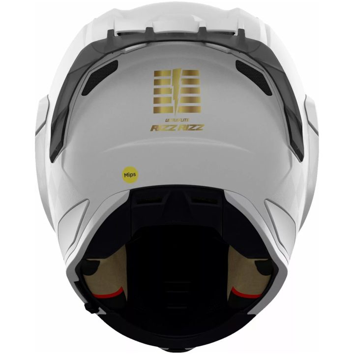 Integralhjälm Ultraflite Rizz Rizz Vit ICON XS – bild 3