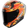 Integralhjälm X-804 RS Replica Iannone 368 Röd Orange Gul NOLAN s – miniatyr 1