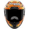 Integralhjälm X-804 RS Replica Iannone 368 Röd Orange Gul NOLAN s – miniatyr 4