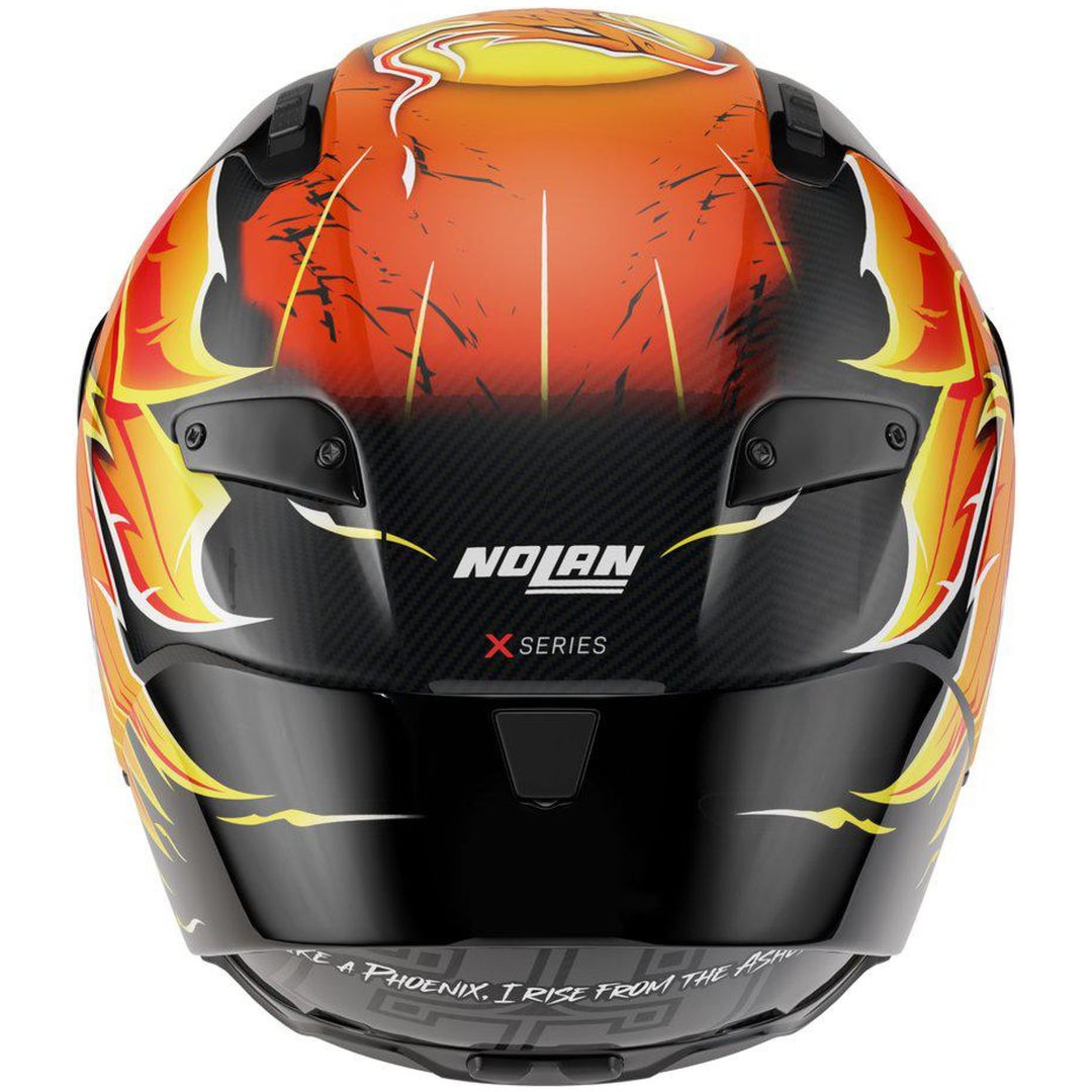 Integralhjälm X-804 RS Replica Iannone 368 Röd Orange Gul NOLAN s – bild 5