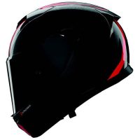 Integralhjälm X-904 Ultra Carbon Gemini 352 Kolfiber Svart Röd Antracit Grå NOLAN