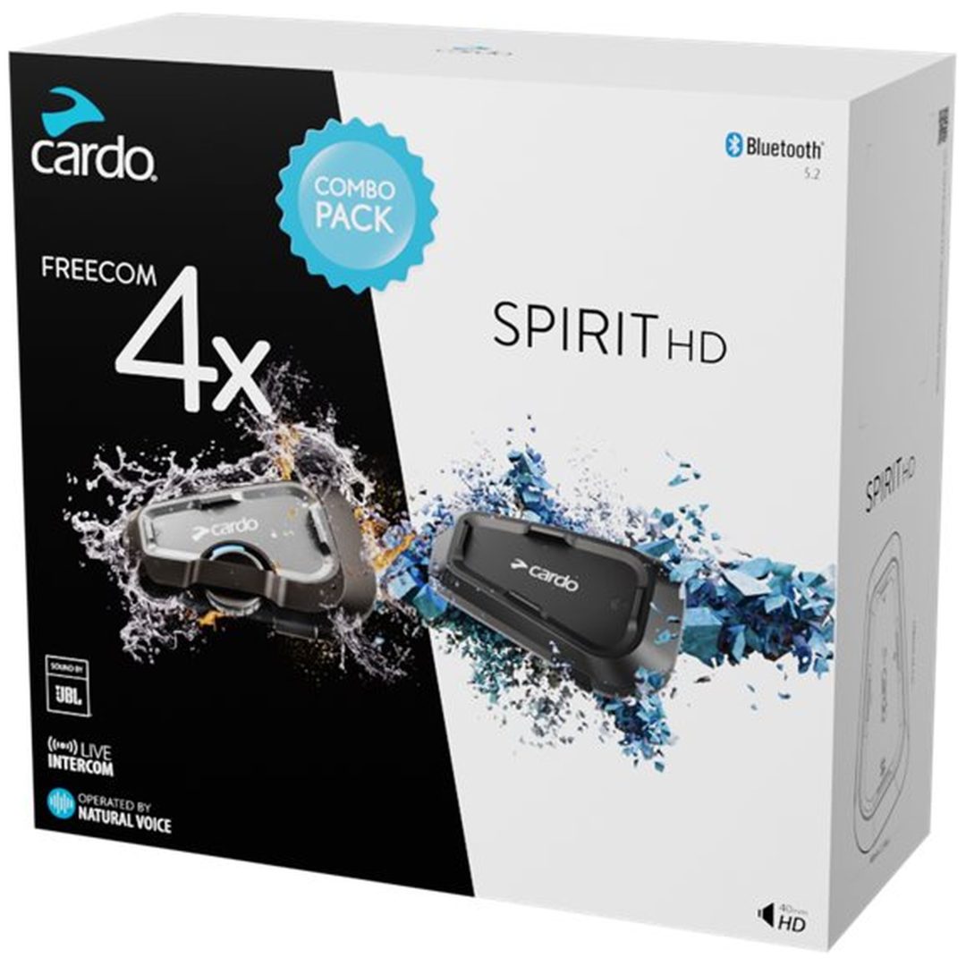 Intercom Freecom 4x & Spirit Hd Bundle CARDO