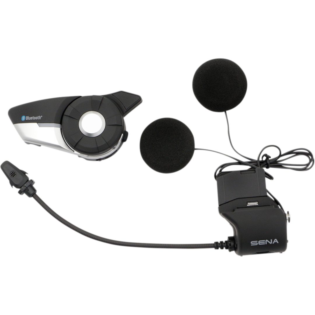 Intercomsystem 20s Evo Bluetooth Svart SENA Kommunikationssystem – bild 2