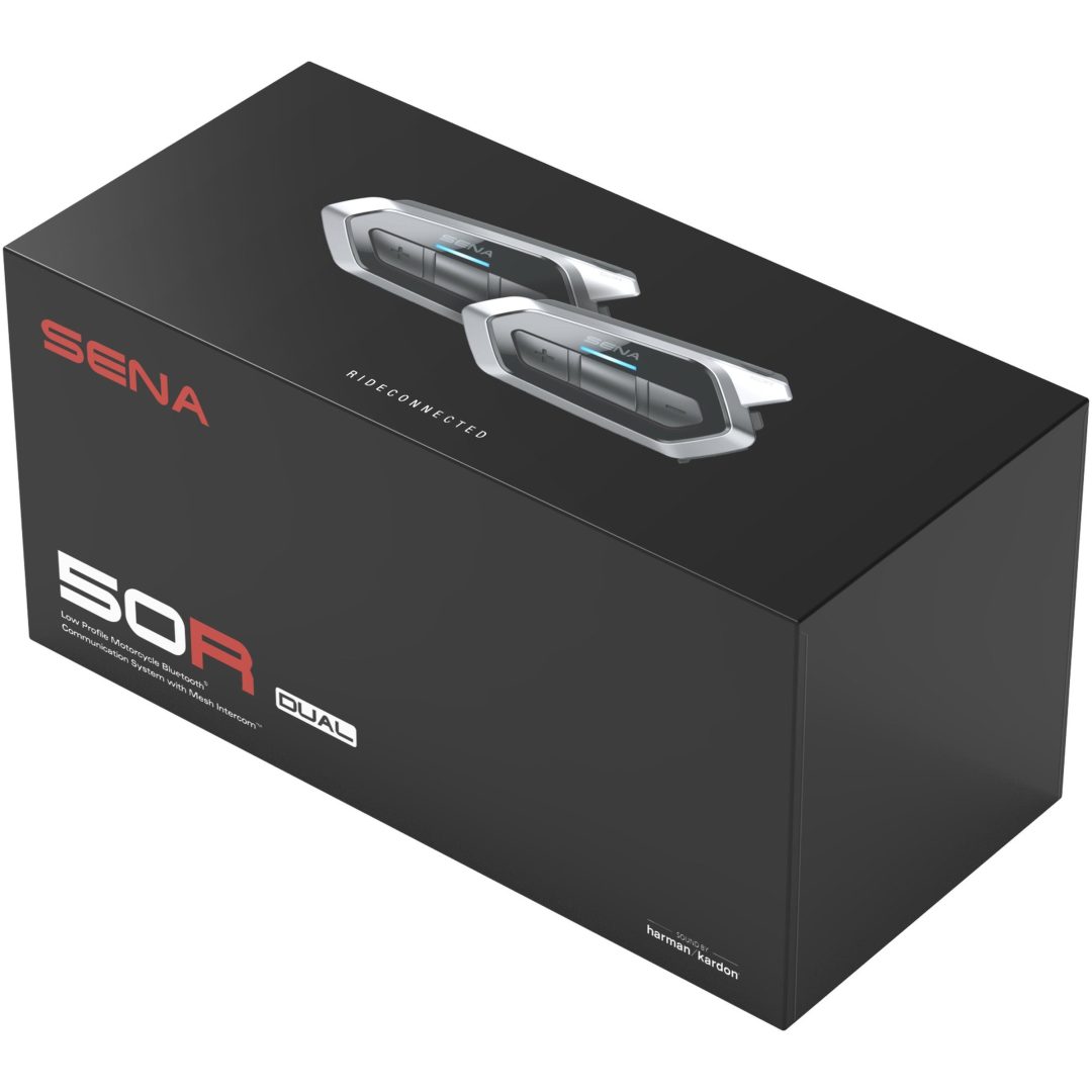 Intercomsystem 50R BT/Mesh SOUND BY HK Duopack Sena