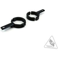 Inverted Forks Light Mount ⌀50-60mm Black Denali