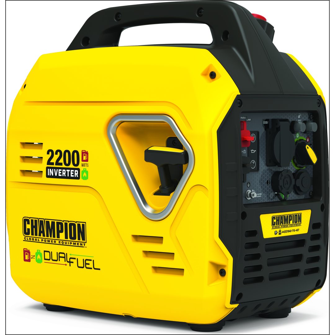 Inverterelverk The Mighty Atom 2200W Dual Fuel CHAMPION GENERATORS Dual Fuel