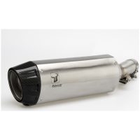 IXRACE Desert stainless steel rear silencer for KTM 790 Duke 18-, 890 Duke R 20- (Euro 4+5)