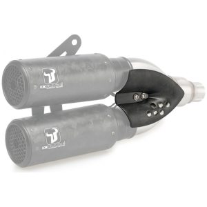IXRACE Heatshield für DCX2 Doubleexit Carbon forged