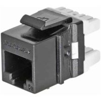 JACK UTP C6 KEYSTONE SVARTEUROLAN E5147286
