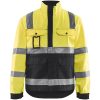 Jacka 40231804 Hivisgul / Svart BLÅKLÄDER JACKA 40231804 GUL/SVART XS – miniatyr 1