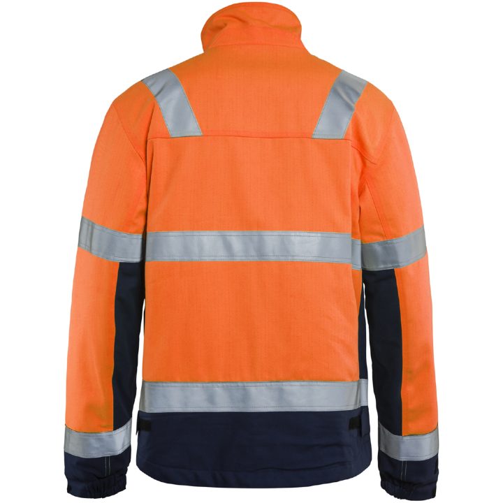Jacka 40691513 Marin / Hivisorange BLÅKLÄDER JACKA 40691513 ORANGE/MAR XS – bild 2