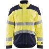Jacka 40891512 Hivisgul / Marin BLÅKLÄDER JACKA 40891512 GUL/MARIN XS – miniatyr 1