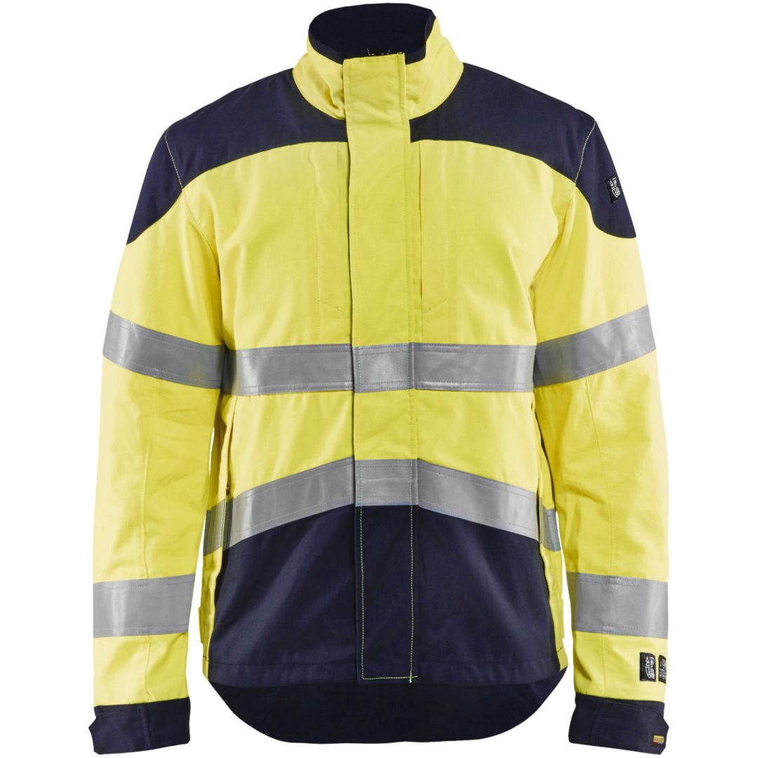 Jacka 40891512 Hivisgul / Marin BLÅKLÄDER JACKA 40891512 GUL/MARIN XS
