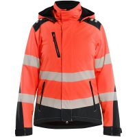 JACKA 44012513 RÖD/SVART M