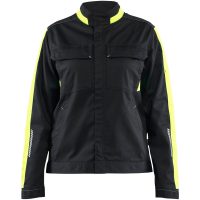 JACKA 44431832 SVART/GUL S
