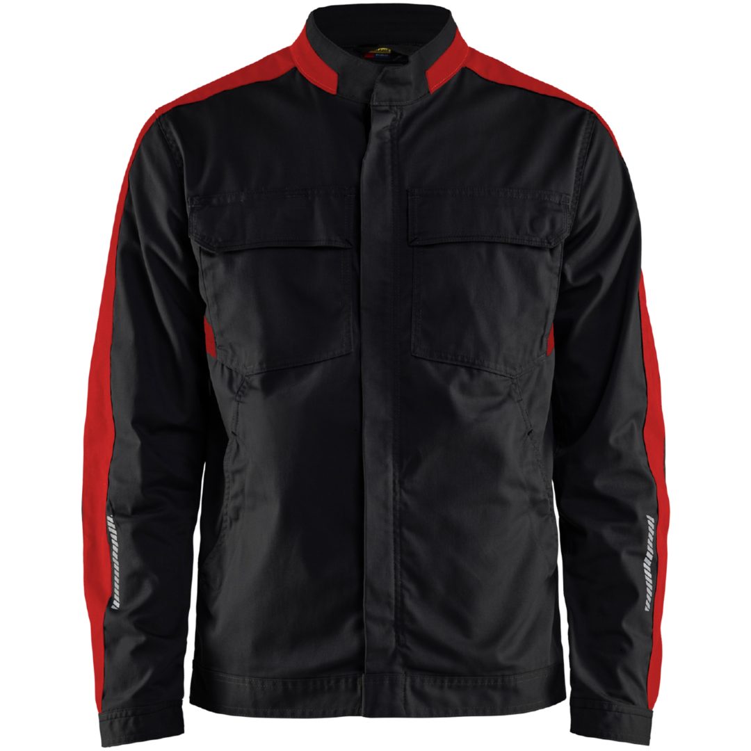 Jacka 44441832 Svart / Röd BLÅKLÄDER JACKA 44441832 SVART/RÖD XS