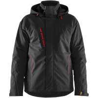 JACKA 44841917 SVART/RÖD M