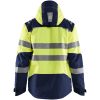 Jacka 44961918 Hivisgul / Marin BLÅKLÄDER JACKA 44961918 GUL/MARIN XS – miniatyr 2