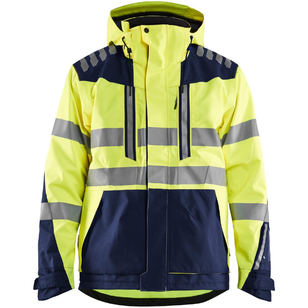 Jacka 44961918 Hivisgul / Marin BLÅKLÄDER JACKA 44961918 GUL/MARIN XS