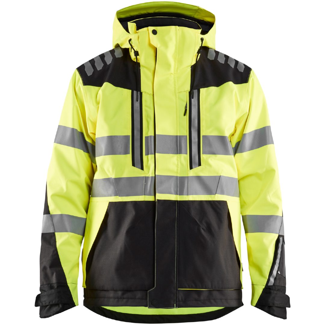Jacka 44961918 Hivisgul / Svart BLÅKLÄDER JACKA 44961918 GUL/SVART XS