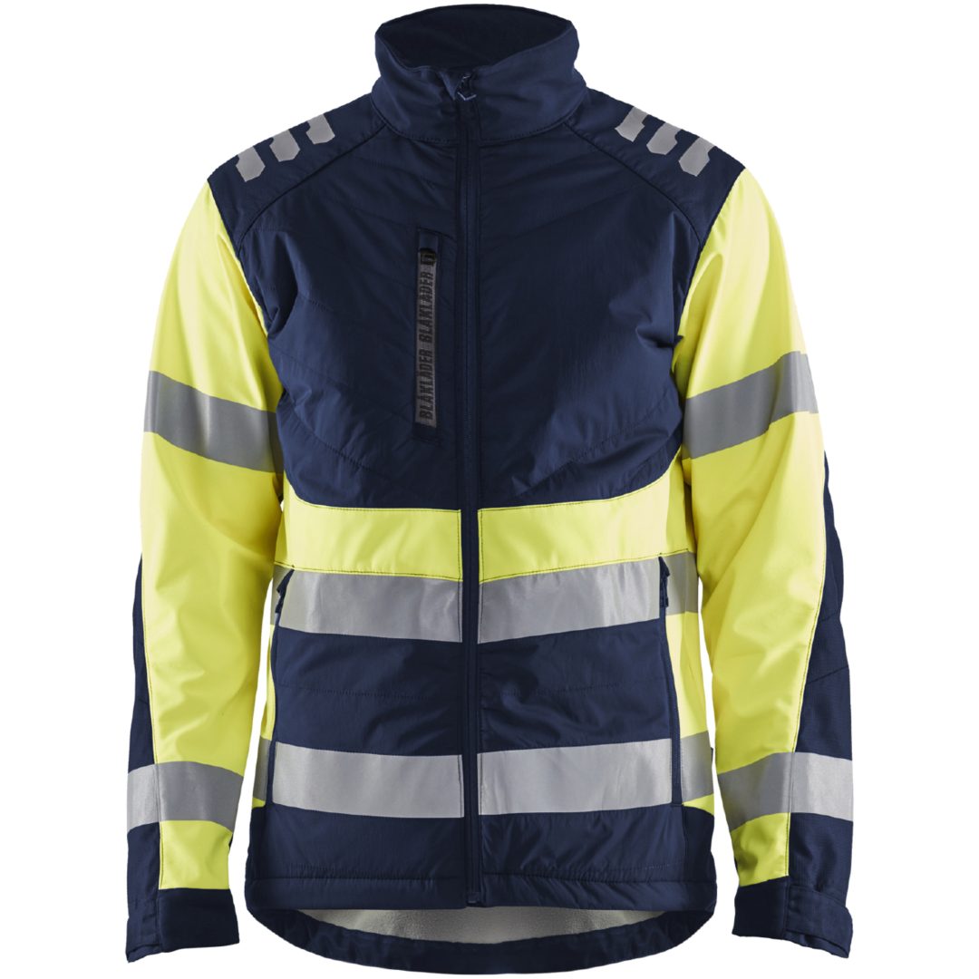Jacka 44972513 Marin / Hivisgul BLÅKLÄDER JACKA 44972513 MARIN/GUL XS