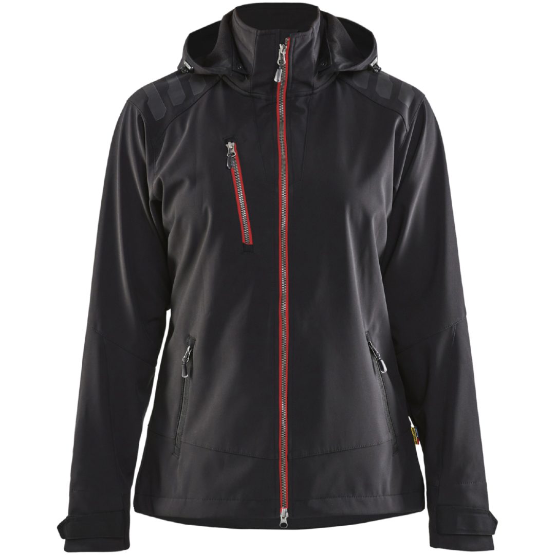 Jacka 44972513 Svart / Röd BLÅKLÄDER JACKA 47192513 SVART/RÖD XS