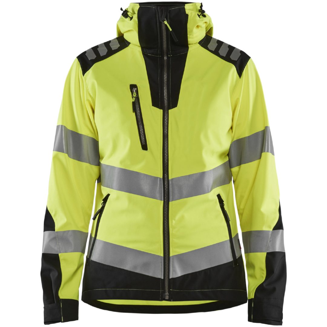 Jacka 47192513 Svart / Hivisgul BLÅKLÄDER JACKA 47912513 GUL/SVART XS