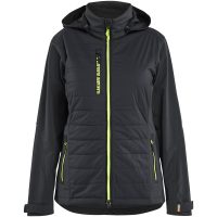 JACKA 47332513 SVART/GUL S