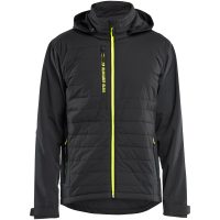 JACKA 47432513 SVART/GUL M