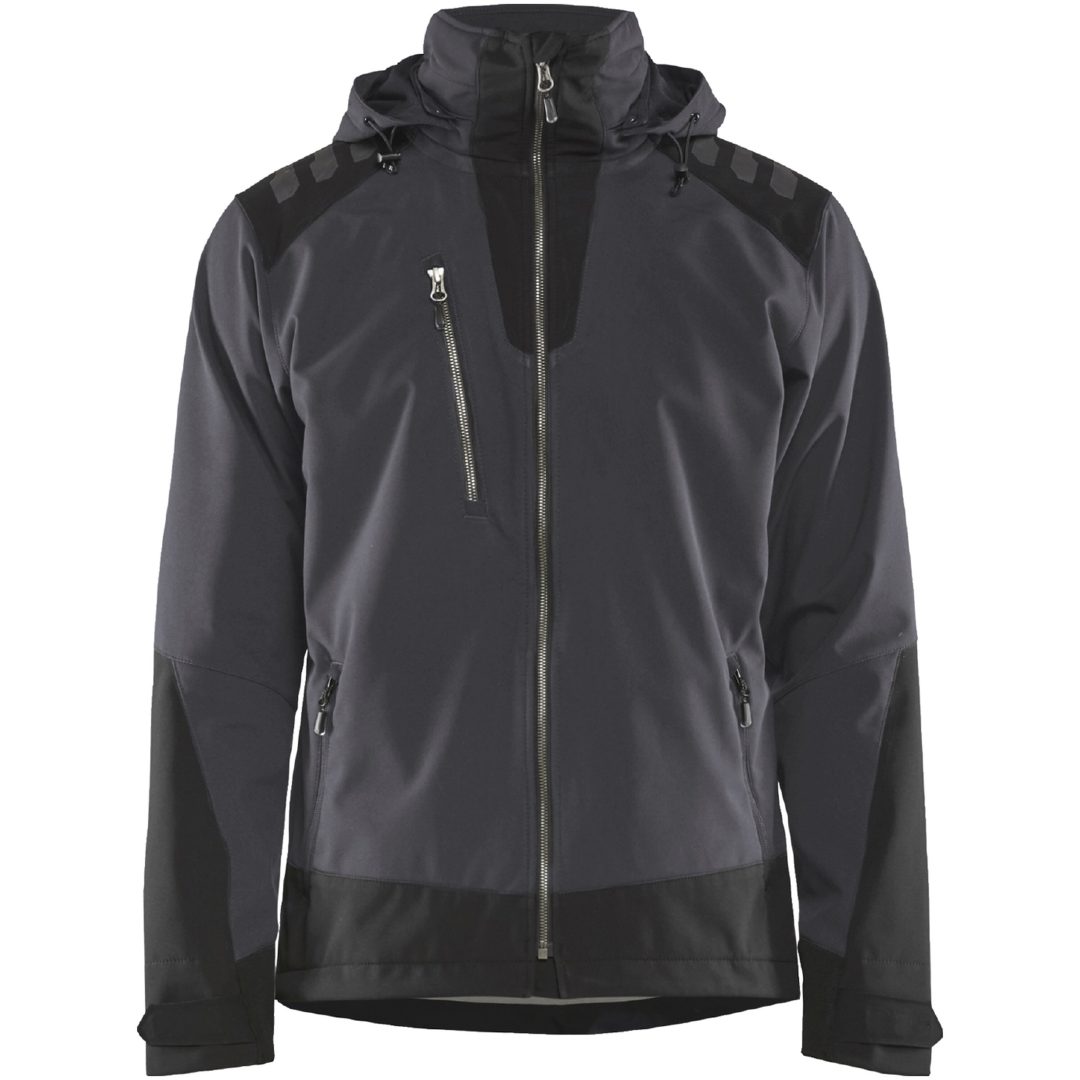 Jacka 47492513 Grå / Svart BLÅKLÄDER JACKA 47492513 GRÅ/SVART XS