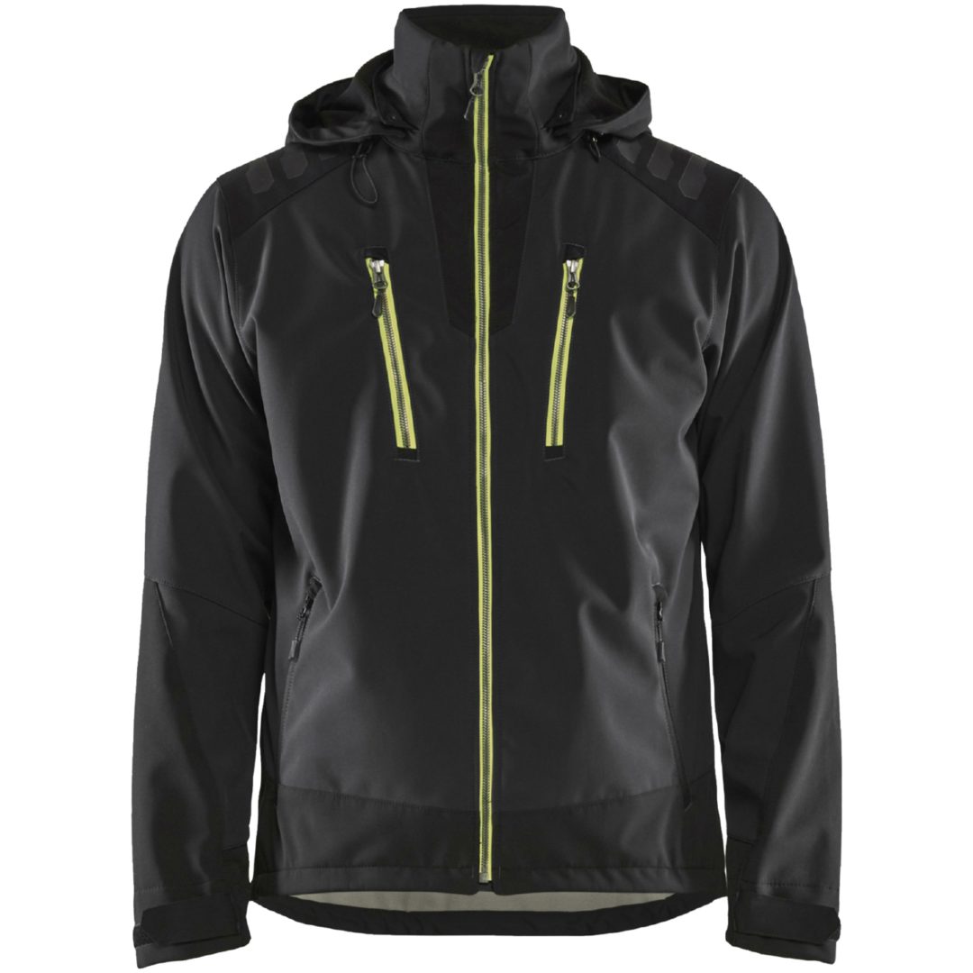 Jacka 47492513 Svart / Hivisgul BLÅKLÄDER JACKA 47492513 SVART/GUL XS